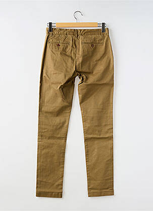 Pantalon chino tissage popeline taille normale marron CLOSED homme