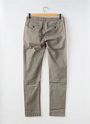 Pantalon chino tissage popeline taille normale gris CLOSED homme