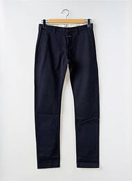 Pantalon chino tissage popeline taille normale bleu CLOSED homme