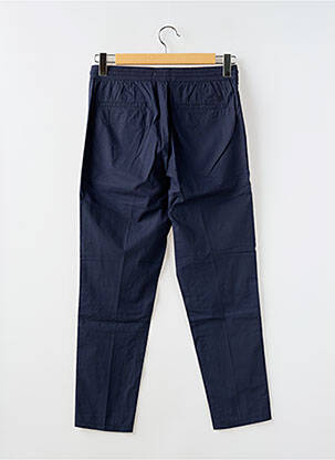 Pantalon droit tissage popeline taille normale bleu CLOSED homme