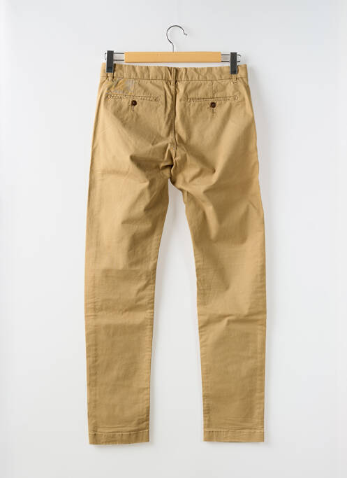 Pantalon chino tissage popeline taille normale beige CLOSED homme