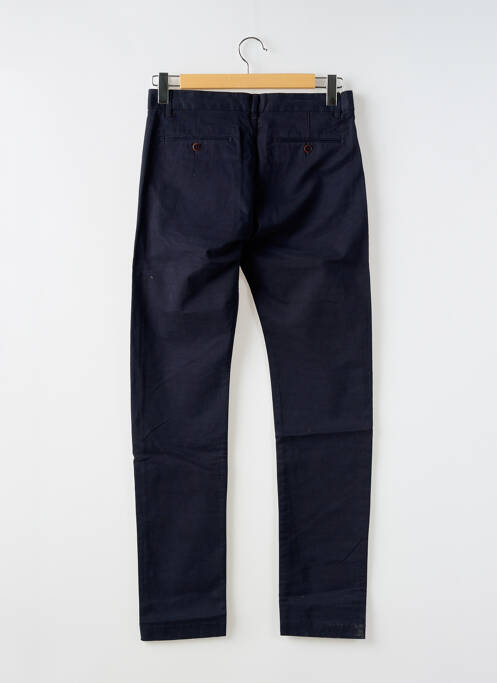 Pantalon chino tissage popeline taille normale bleu CLOSED homme