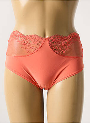 Culotte tissage satiné orange IMPLICITE femme