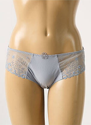 Culotte tissage satiné gris SIMONE PERELE femme