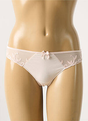 Tanga stretch rose SIMONE PERELE femme