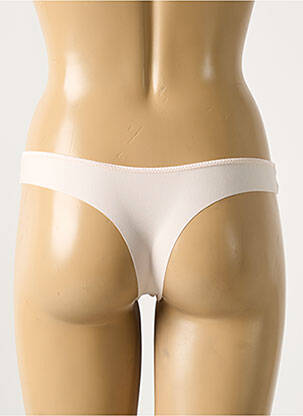 Tanga stretch rose SIMONE PERELE femme