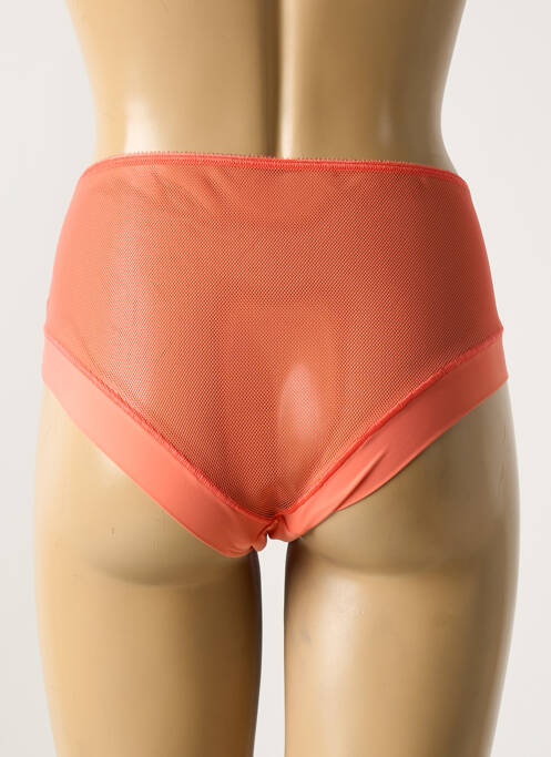 Culotte tissage satiné orange IMPLICITE femme