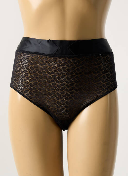 Culotte haute noir IMPLICITE pour femme