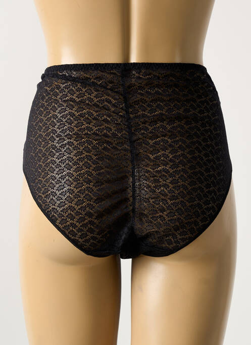 Culotte haute noir IMPLICITE pour femme