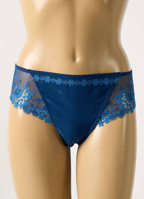 Tanga bleu SIMONE PERELE pour femme