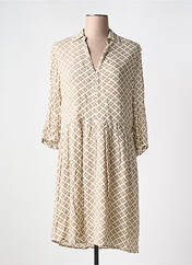 Robe mi-longue beige YAYA pour femme seconde vue