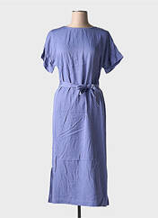 Robe mi-longue bleu CKS pour femme seconde vue
