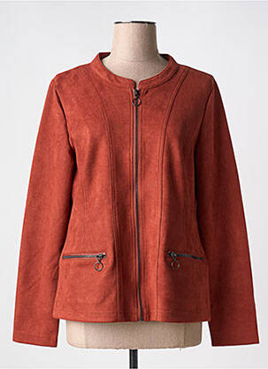 Veste casual marron FRANSA pour femme