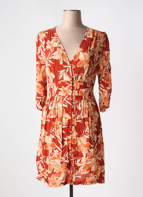 Robe courte orange GRACE & MILA pour femme