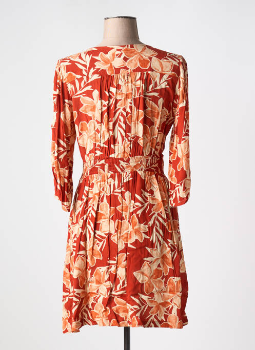 Robe courte orange GRACE & MILA pour femme