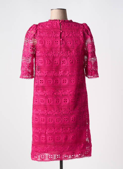 Robe courte rose LA PETITE ETOILE pour femme