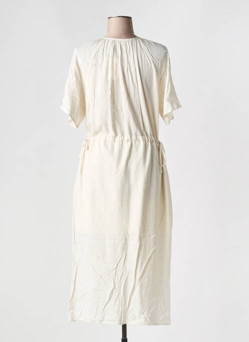 Robe longue beige YAYA pour femme