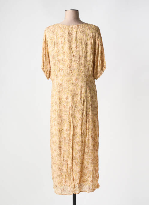 Robe longue beige YAYA femme