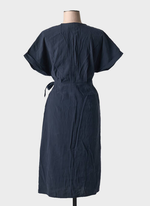 Robe mi-longue bleu CHERRY PARIS pour femme