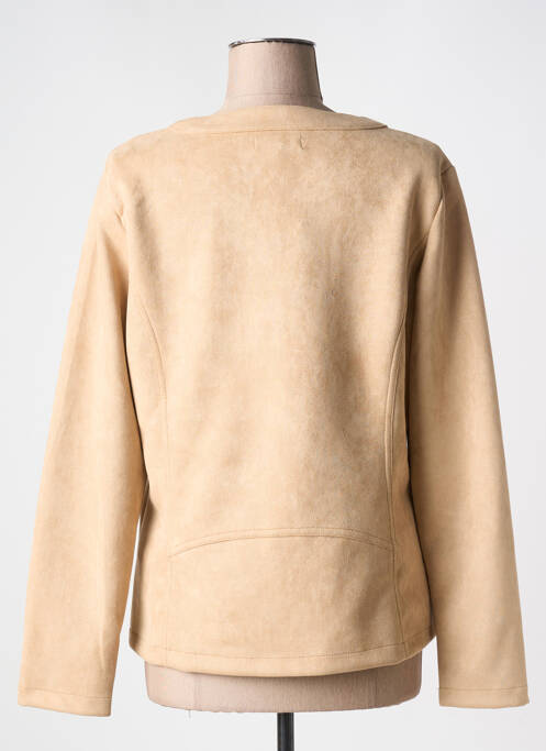 Veste casual beige FRANSA pour femme