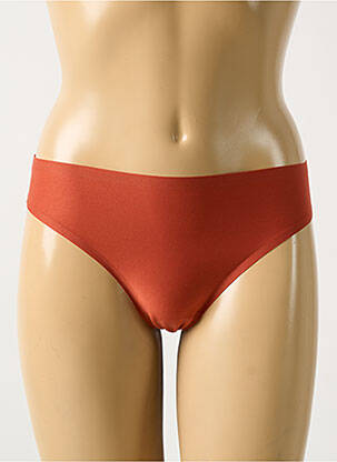 Tanga stretch orange CHANTELLE femme