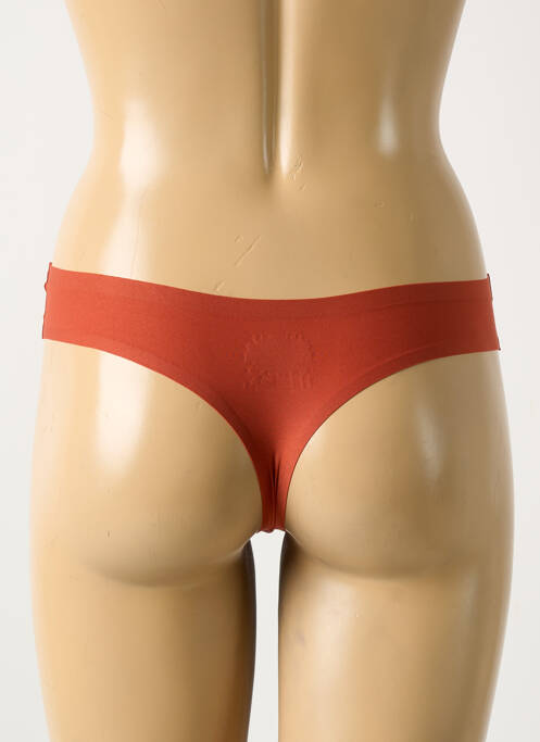 Tanga orange CHANTELLE femme