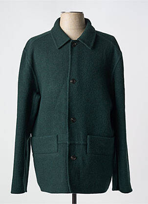 Veste casual fermeture boutonnée sur le devant vert CLOSED homme
