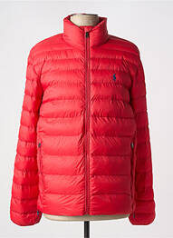 Doudoune manches longues sans capuche rouge RALPH LAUREN homme
