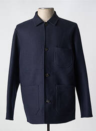 Manteau court poches sans capuche bleu CLOSED homme