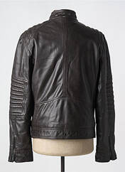 Veste en cuir marron STRELLSON pour homme seconde vue