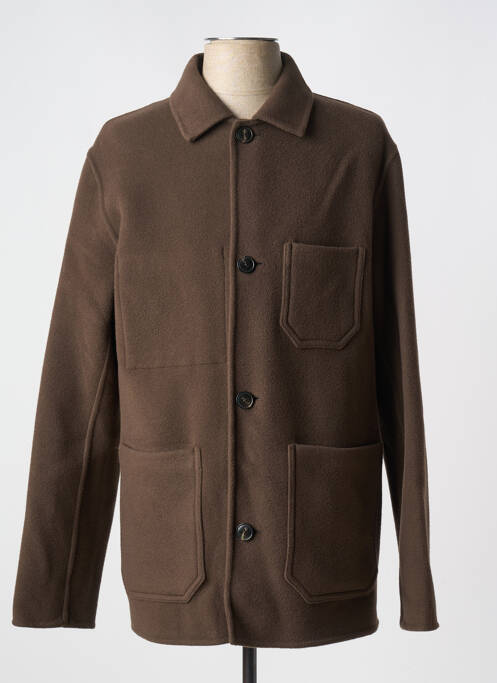 Manteau court marron CLOSED pour homme