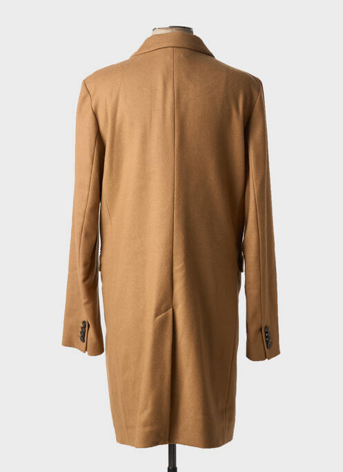 Manteau long marron CLOSED pour homme