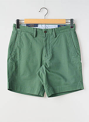 Short tissage popeline taille normale vert RALPH LAUREN homme