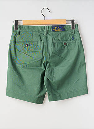 Short tissage popeline taille normale vert RALPH LAUREN homme