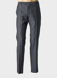 Pantalon slim tissage popeline taille normale gris STRELLSON homme
