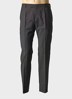 Pantalon slim tissage popeline taille normale gris STRELLSON homme