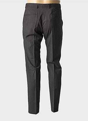 Pantalon slim tissage popeline taille normale gris STRELLSON homme