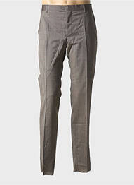 Pantalon slim tissage popeline taille normale gris STRELLSON homme