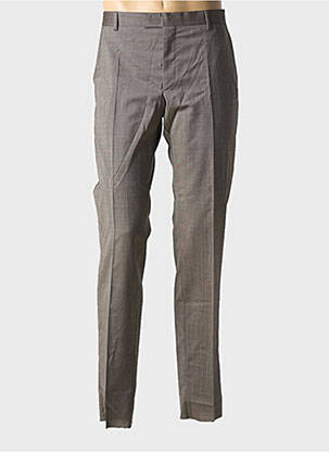 Pantalon slim tissage popeline taille normale gris STRELLSON homme