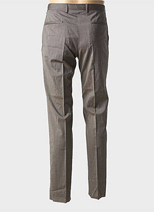 Pantalon slim tissage popeline taille normale gris STRELLSON homme