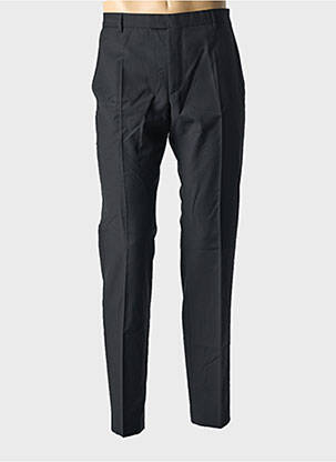 Pantalon slim tissage popeline taille normale noir STRELLSON homme