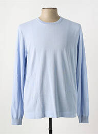 Pull col rond manches longues bleu CLOSED homme