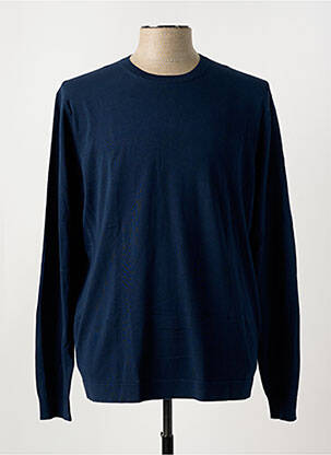 Pull col rond manches longues bleu CLOSED homme