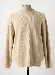 Pull col rond manches longues beige CLOSED homme