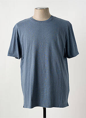 T-shirt coupe droite manches courtes bleu CLOSED homme