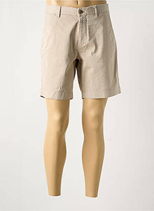 Bermuda stretch taille normale beige CLOSED homme