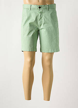 Bermuda stretch taille normale vert CLOSED homme