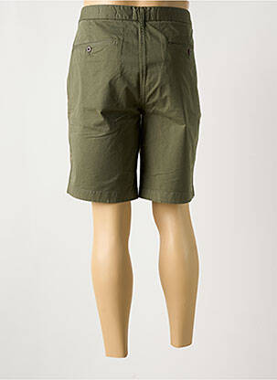 Bermuda tissage popeline taille normale vert CLOSED homme