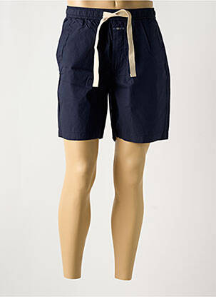 Short tissage popeline taille normale bleu CLOSED homme