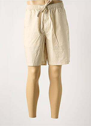 Short tissage popeline taille normale beige CLOSED homme